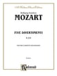 FIVE DIVERTIMENTI K229 WW TRIO cover